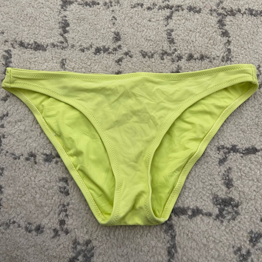 Lime green bikini bottoms